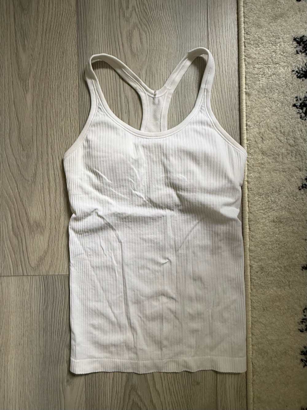 Lululemon Ribbed Tank with Built-in Bra